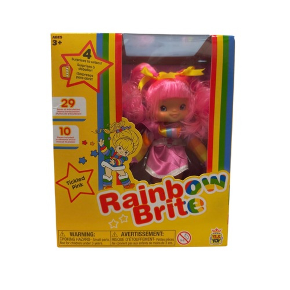 The Loyal Subjects Retro Rainbow Brite Tickled Pink 5.5" 40th Anniversary Doll